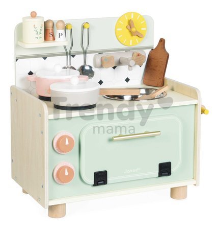 Drevená kuchynka Kitchenette Shiny Grandma Janod 9 doplnkov J06640