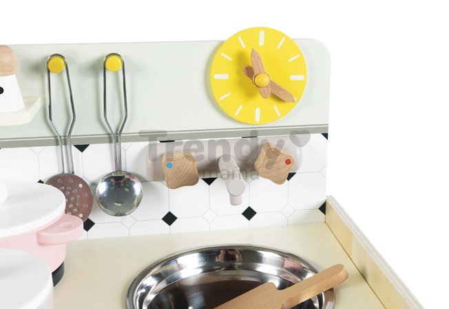 Drevená kuchynka Kitchenette Shiny Grandma Janod 9 doplnkov J06640