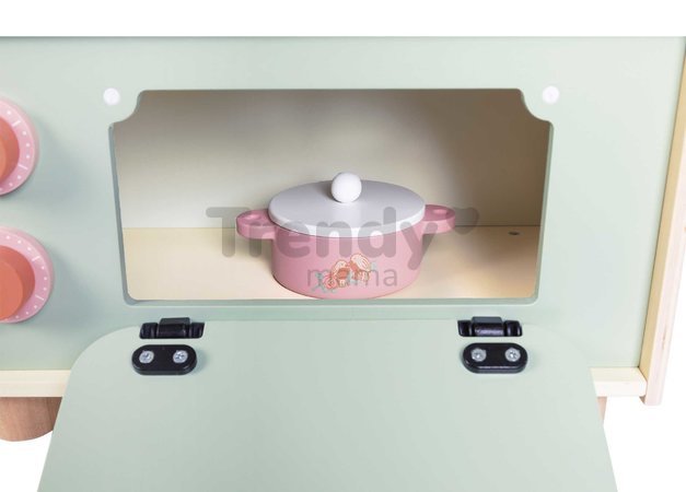 Drevená kuchynka Kitchenette Shiny Grandma Janod 9 doplnkov J06640