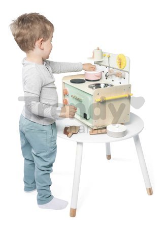Drevená kuchynka Kitchenette Shiny Grandma Janod 9 doplnkov J06640