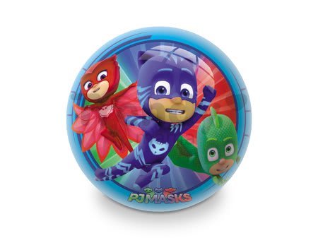 Gumová rozprávková lopta PJ Masks Mondo 23 cm modrá