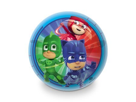 Gumová rozprávková lopta PJ Masks Mondo 23 cm modrá