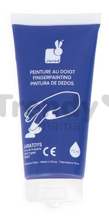 Prstové farby Fingerpainting Janod 5 farieb od 12 mes J07403