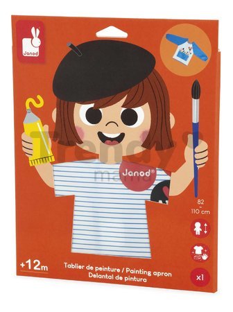 Zástera na maľovanie Painting Apron Janod od 12 mes J07404