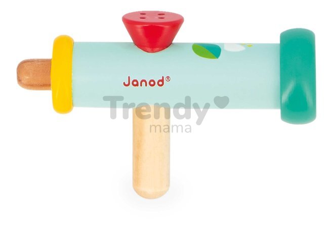 Drevený hudobný nástroj trúbka Trumpet Gioia Janod od 18 mes J07645