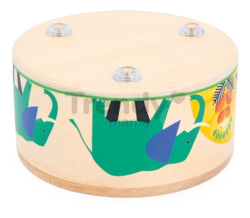 Drevený hudobný nástroj bubon Drum Gioia Janod od 18 mes J07650