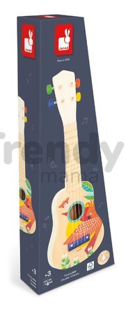Drevený hudobný nástroj ukulele Gioia Janod so 4 strunami J07652