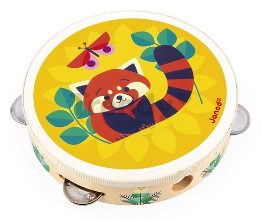 Drevená tamburína Tambourine Gioia Janod od 24 mes J07662