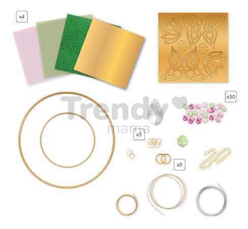 Maxi kreatívna sada Lapač slnka Suncatcher to Make Atelier Janod 58-dielna od 8 rokov J07739