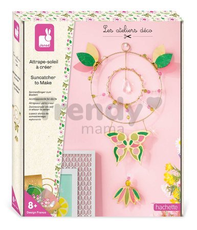 Maxi kreatívna sada Lapač slnka Suncatcher to Make Atelier Janod 58-dielna od 8 rokov J07739