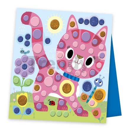 Maxi kreatívna sada okrúhle nálepky My Arts&Crafts Round Stickers Atelier Janod 9-dielna od 4 rokov J07742