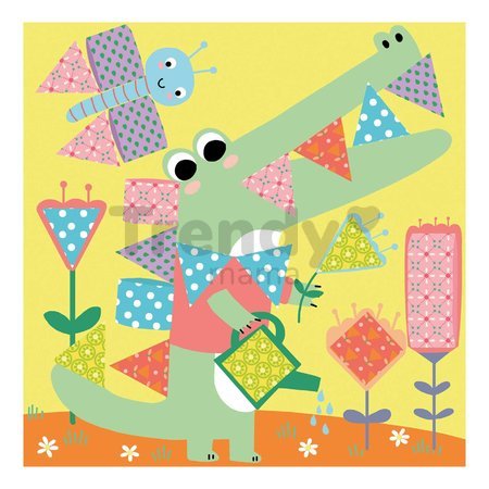 Maxi kreatívna sada strihanie a nalepovanie My Arts&Crafts Cutting and Sticking Atelier Janod 12-dielna od 4 rokov J07743