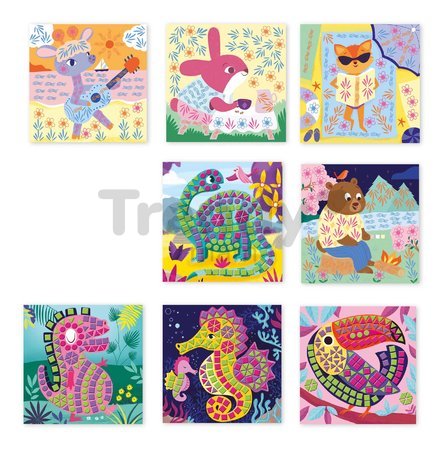 Maxi kreatívna sada Multi-activities My Arts&Crafts Atelier Janod XXL sada s aktivitami 16-dielna od 5 rokov J07748