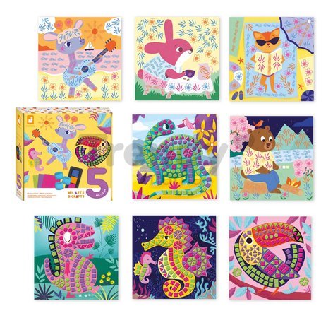 Maxi kreatívna sada Multi-activities My Arts&Crafts Atelier Janod XXL sada s aktivitami 16-dielna od 5 rokov J07748
