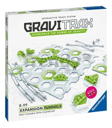 Rozšírenie pre guľôčkové dráhy Tunely Tunnels GraviTrax 18 dielikov od 8 rokov
