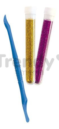 Midi kreatívna sada farebný piesok Víly Glitter Fairies Atelier Janod 6-dielna od 4 rokov J07806