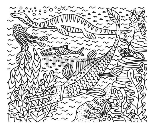 Maxi kreatívna sada Maľovanie Dinosaurus Magic Painting Dinosaur Atelier Janod 6 magických malieb od 6 rokov J07873