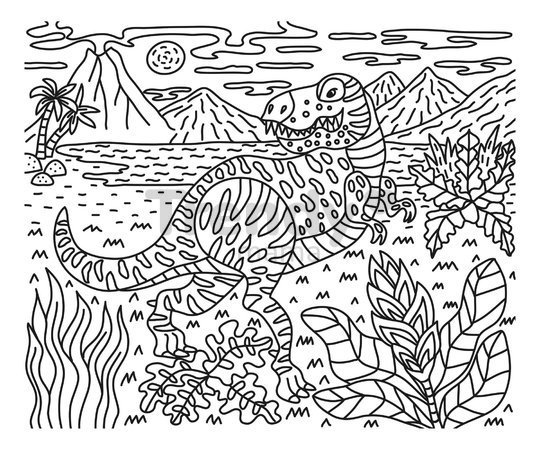 Maxi kreatívna sada Maľovanie Dinosaurus Magic Painting Dinosaur Atelier Janod 6 magických malieb od 6 rokov J07873