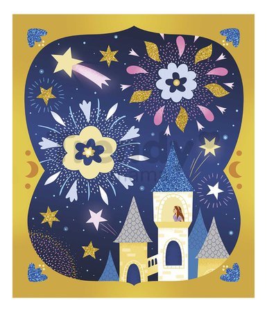 Maxi kreatívna sada Čarovná noc Magic Night Atelier Janod trblietavý piesok svietiaci v tme od 5 rokov J07885