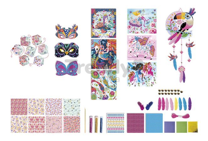 Maxi kreatívna sada Multi-activity Box Set Atelier Janod XXL sada s 5 aktivitami 54-dielna od 7 rokov J07888