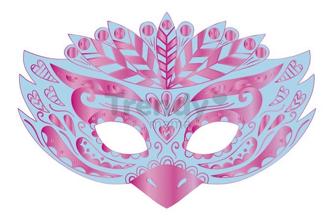 Mini kreatívna sada Party Masky Scratch Art Party Masks Atelier Janod vyškrabovacie obrázky 5 masiek od 5 rokov J07890