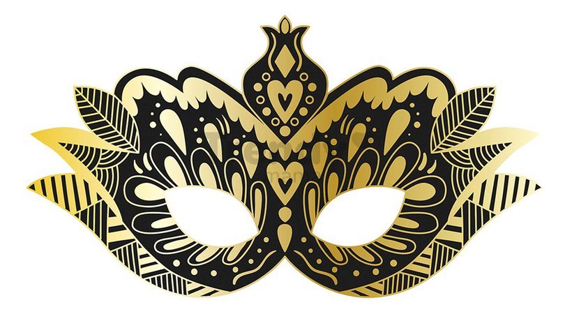 Mini kreatívna sada Party Masky Scratch Art Party Masks Atelier Janod vyškrabovacie obrázky 5 masiek od 5 rokov J07890
