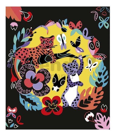 Mini kreatívna sada Zvieratká sveta Scratch Art Animals of the World Atelier Janod vyškrabovacie obrázky 5 kariet od 5 rokov J07891