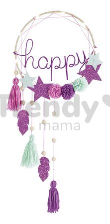 Maxi kreatívna sada Svetelný lapač snov Happy Lighting Suspension Atelier Janod od 8 rokov J07927