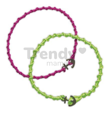 Sada na výrobu šperkov Neónové náramky Neon Brazilian Bracelets Atelier Janod so šperkovničkou od 8 rokov J07929