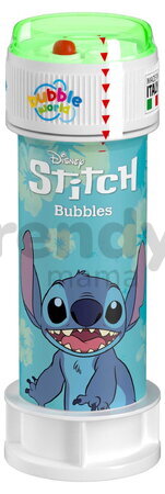 Bublifuk Stitch Disney Bubble World Dulcop hypoalergénny bez niklu a parabénov