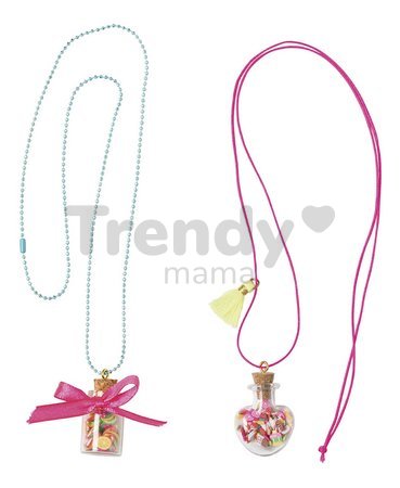 Sada na výrobu šperkov Náhrdelníky s flakónikmi Goodie Jewellery Vials Atelier Janod 2 kusy od 7 rokov J07935