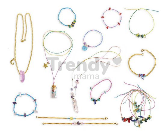 Sada na výrobu šperkov Talizmany Jewellery from Galaxy Resin Atelier Janod na výrobu 16 kusov šperkov od 8 rokov J07938