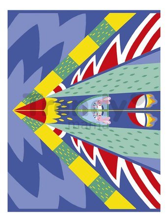 Mini kreatívna sada Lietadlá Origami Paper Planes Atelier Janod papierové skladačky 5 lietadiel od 6 rokov J07940