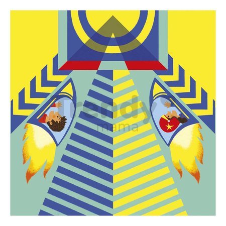 Mini kreatívna sada Lietadlá Origami Paper Planes Atelier Janod papierové skladačky 5 lietadiel od 6 rokov J07940