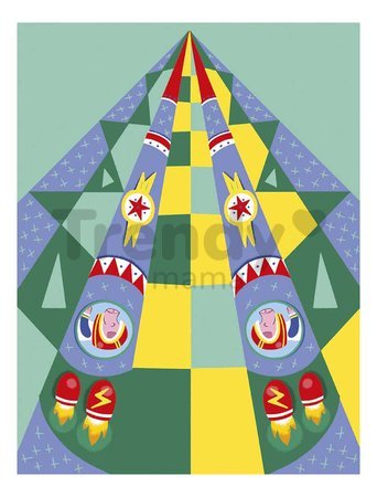 Mini kreatívna sada Lietadlá Origami Paper Planes Atelier Janod papierové skladačky 5 lietadiel od 6 rokov J07940