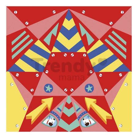 Mini kreatívna sada Lietadlá Origami Paper Planes Atelier Janod papierové skladačky 5 lietadiel od 6 rokov J07940