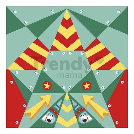 Mini kreatívna sada Lietadlá Origami Paper Planes Atelier Janod papierové skladačky 5 lietadiel od 6 rokov J07940