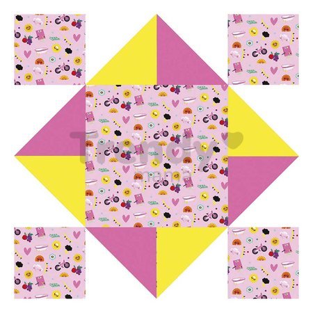 Mini kreatívna sada Nebo peklo raj Origami Paper Fortune Tellers Atelier Janod papierové skladačky 24 kariet od 7 rokov J07941