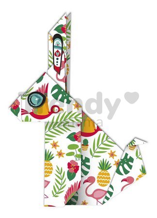 Mini kreatívna sada Zvieratká Origami Animals Atelier Janod papierové skladačky 6 origami modelov od 8 rokov J07943