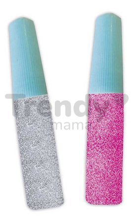 Midi kreatívna sada Farebný piesok s trblietkami Baletka Neon Glitter Ballerinas Atelier Janod 3 samolepiace obrázky od 6 rokov J07945