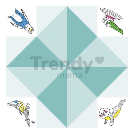 Maxi kreatívna sada Zvieratká Animal Creations Multi-activity Box Atelier Janod 7 aktivít od 6 rokov J07955