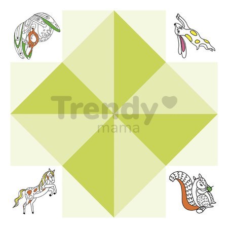 Maxi kreatívna sada Zvieratká Animal Creations Multi-activity Box Atelier Janod 7 aktivít od 6 rokov J07955