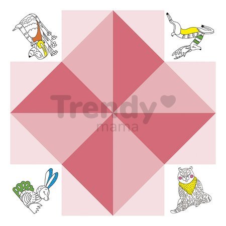 Maxi kreatívna sada Zvieratká Animal Creations Multi-activity Box Atelier Janod 7 aktivít od 6 rokov J07955