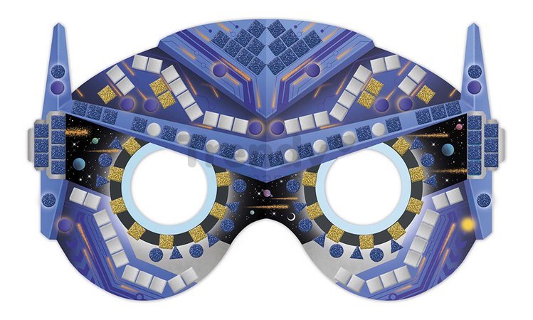 Mini kreatívna sada Mozaika Masky Mosaics Masks Atelier Janod 6 masiek od 7 rokov J07956
