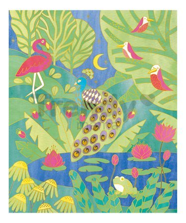 Maxi kreatívna sada Maľovanie vodovými farbami Zvieratká Golden Pictures Watercolor Animals Atelier Janod 4 obrázky od 6 rokov J07959