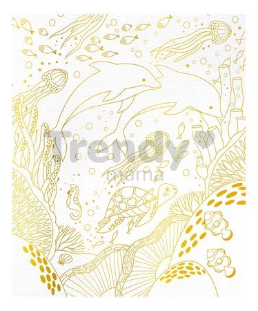 Maxi kreatívna sada Maľovanie vodovými farbami Zvieratká Golden Pictures Watercolor Animals Atelier Janod 4 obrázky od 6 rokov J07959