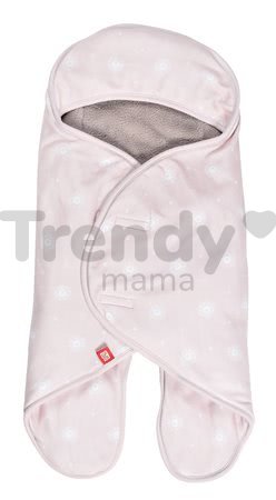 Zavinovačka Babynomade® Coral Fleece Miss Sunday Red Castle 0-6 mesiacov dvojvrstvový fleece extra teplá