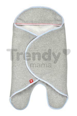 Zavinovačka Red Castle Babynomade® Double Fleece French Touch šedá 0-6 mesiacov - dvojvrstvový fleece