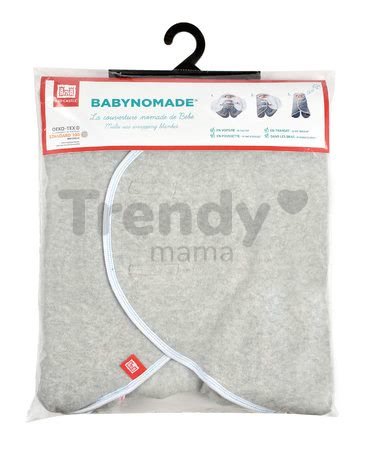 Zavinovačka Red Castle Babynomade® Double Fleece French Touch šedá 0-6 mesiacov - dvojvrstvový fleece