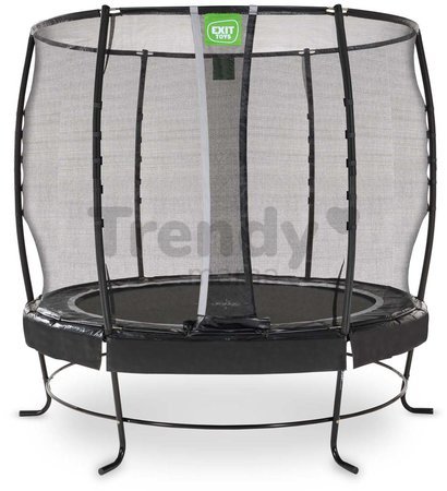 Trampolína s ochrannou sieťou Lotus Premium Exit Toys priemer 253 cm čierna